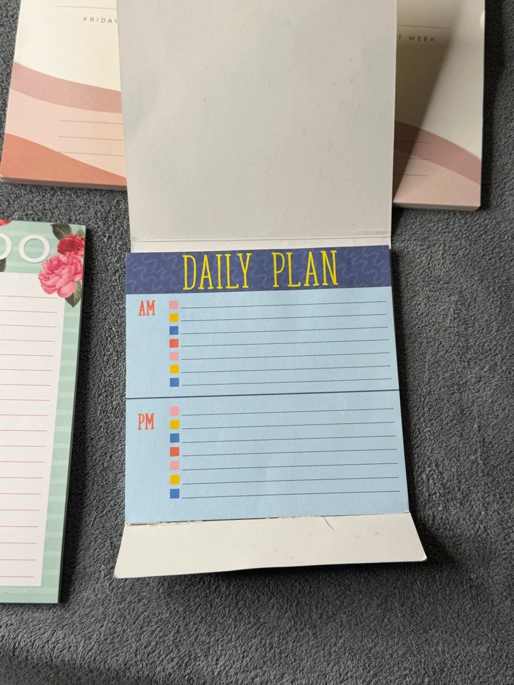 Bundle of 3 Daily and Weekly Planners